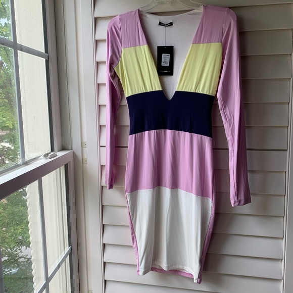 NEVER WORN “Perfect Combo Color Block“ Dress - Picture 2 of 4